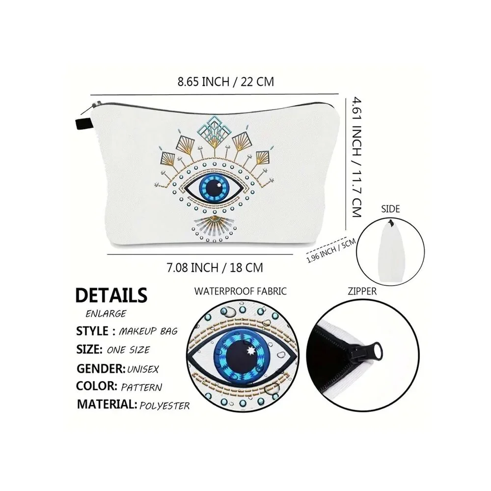 Makeup Bag with Eye Design